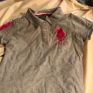 USPA polo shirts M